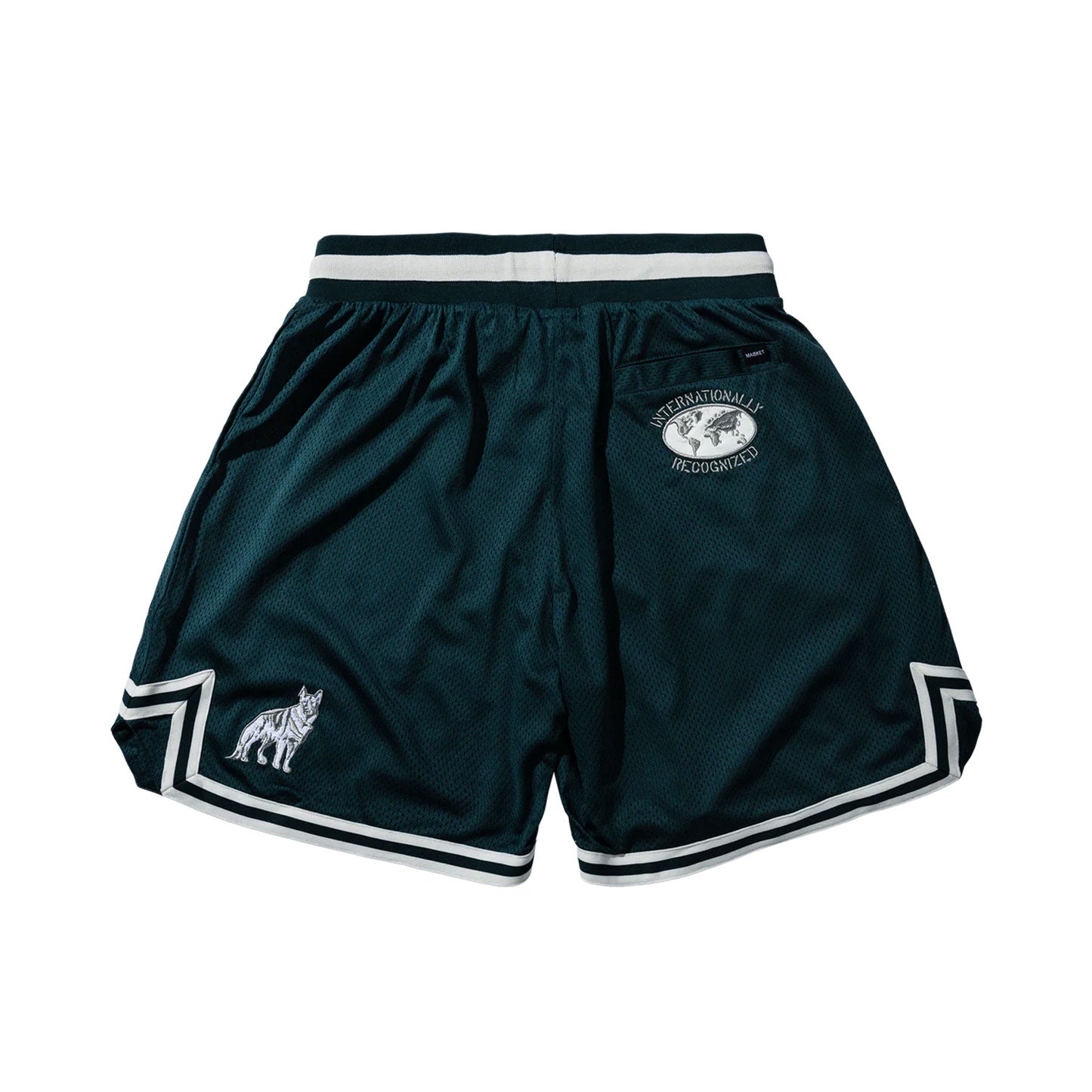 Market international game shorts