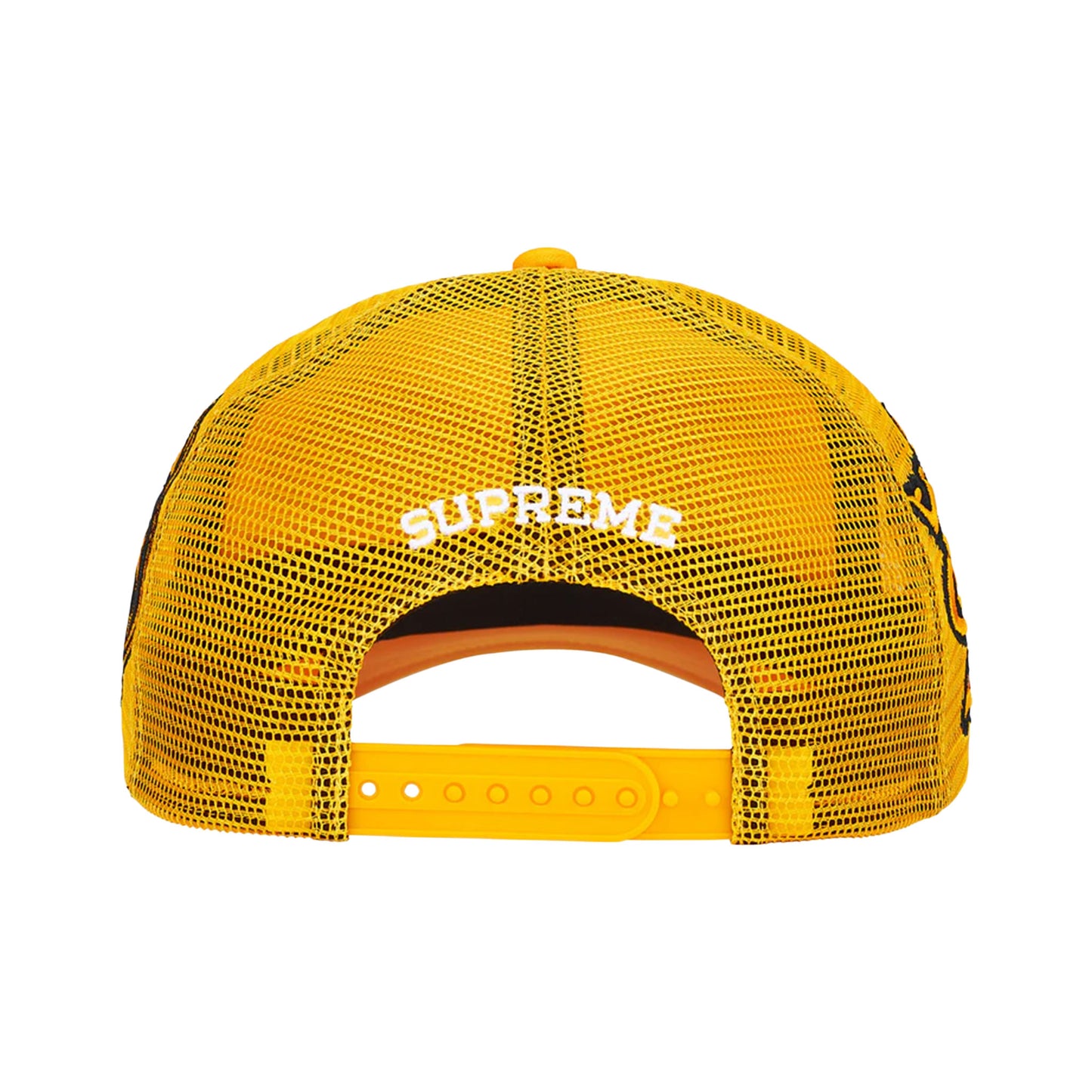 Supreme University Mesh Back 5-Panel Hat Yellow