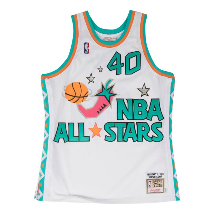 NBA All Star Shaun Kemp Authentic jersey 1996-1997