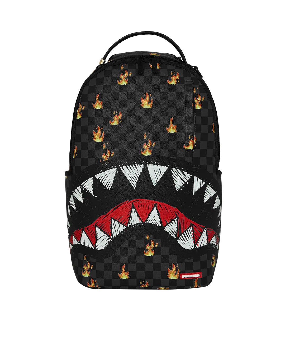 Sprayground Super Hot Fire Sharks In Paris Backpack