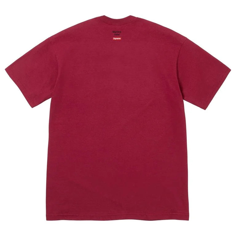Supreme Martine Rose Champion Tee Cardinal