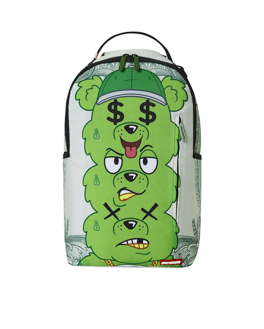 Sprayground moneybear seeing triple backpack