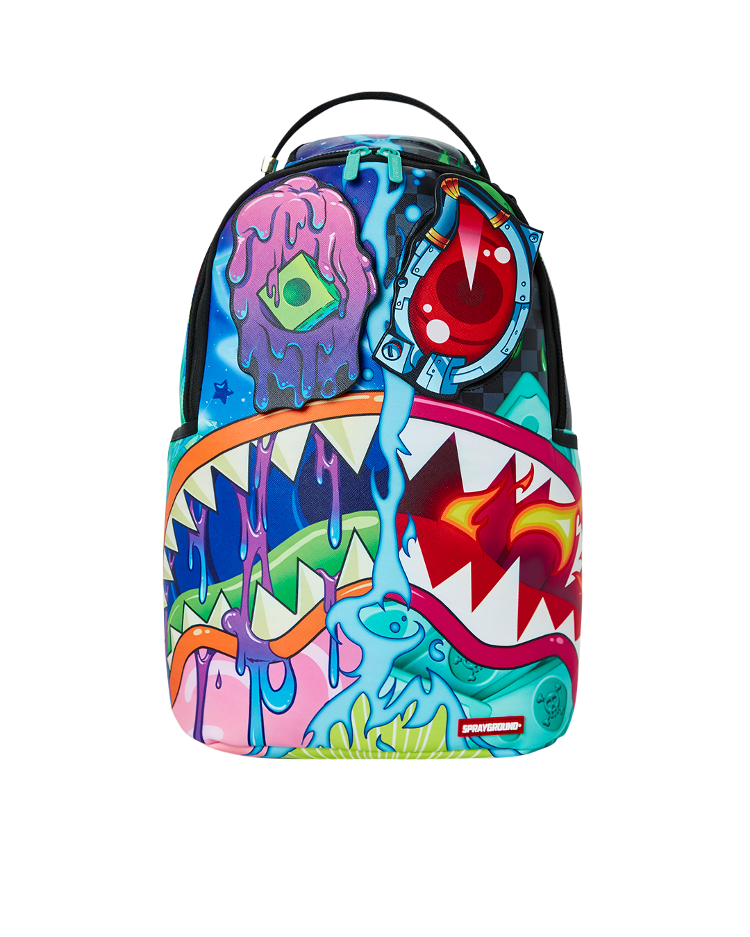 Sprayground eyes on the prize backpack (removable velcro eyes)