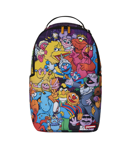 Sprayground Sesame Street familia backpack