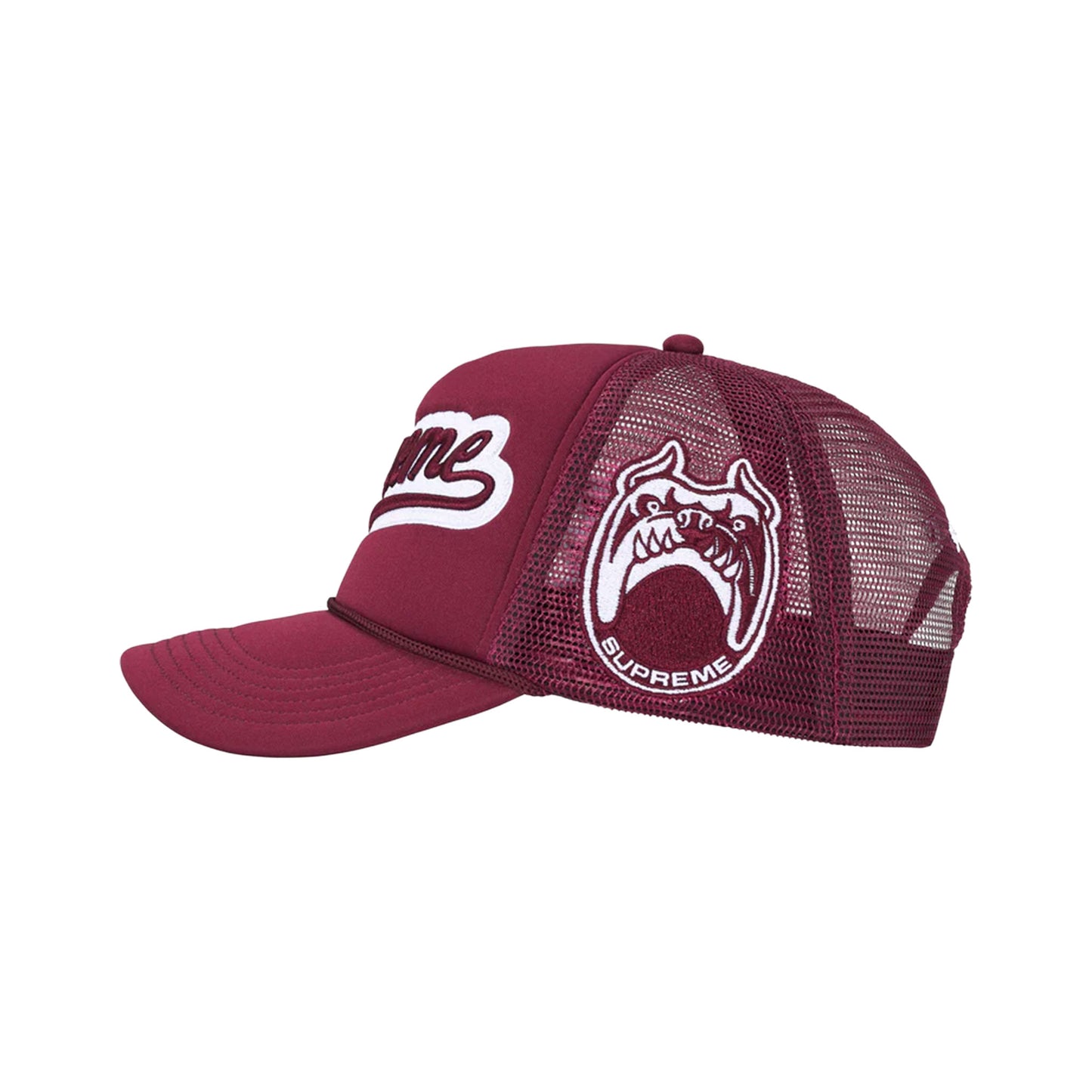 Supreme University Mesh Back 5-Panel Hat Red