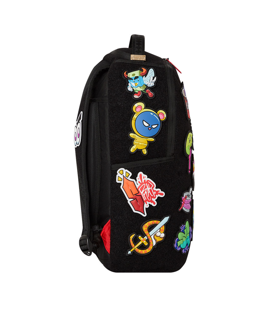 Sprayground trance party patches backpack (23 removable patches)