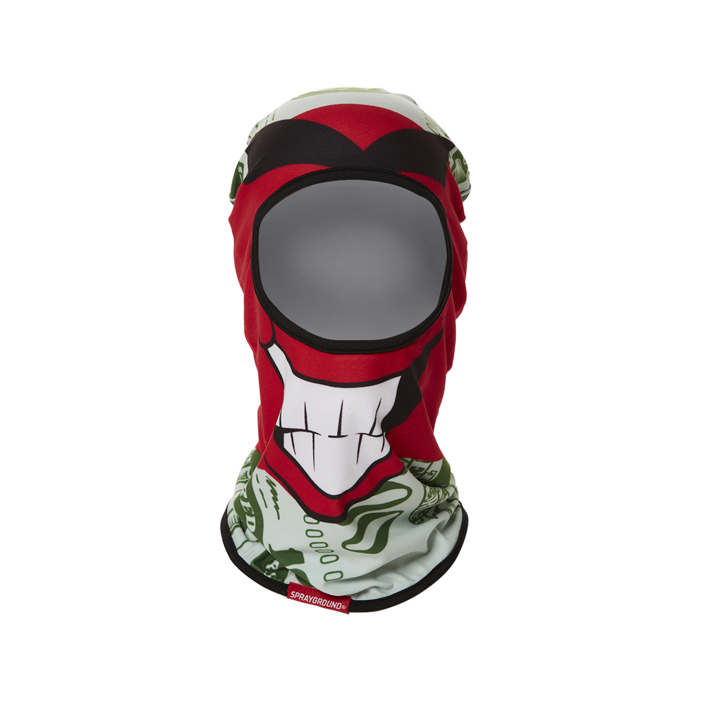 Sprayground money boy ski mask red