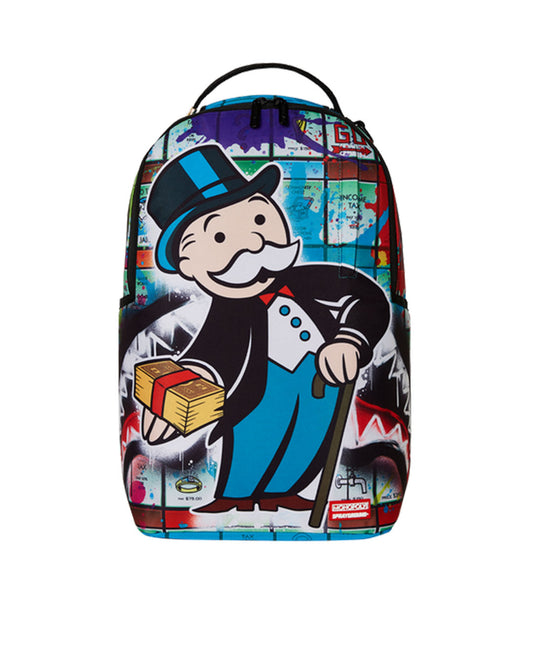 Sprayground Monopoly money moves backpack