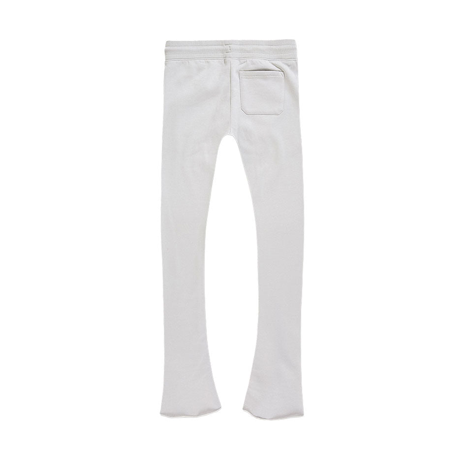 See you in paradise stacked sweatpants cement