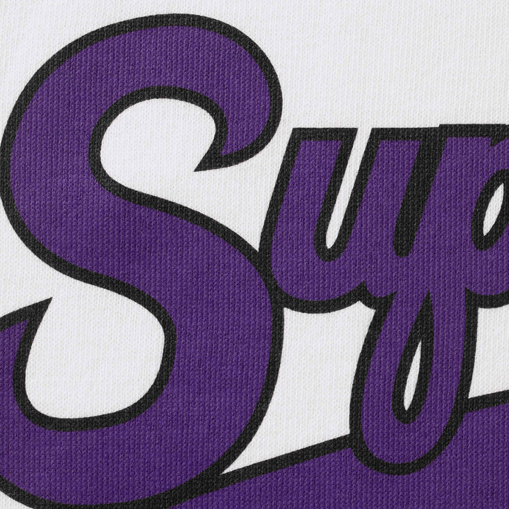 Supreme Tiger Raglan L/S Top White