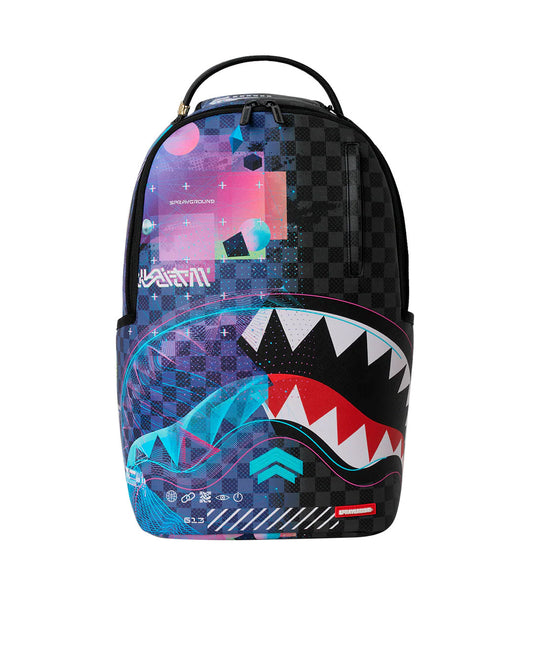 Sprayground Dark Frequency Shark Backpack