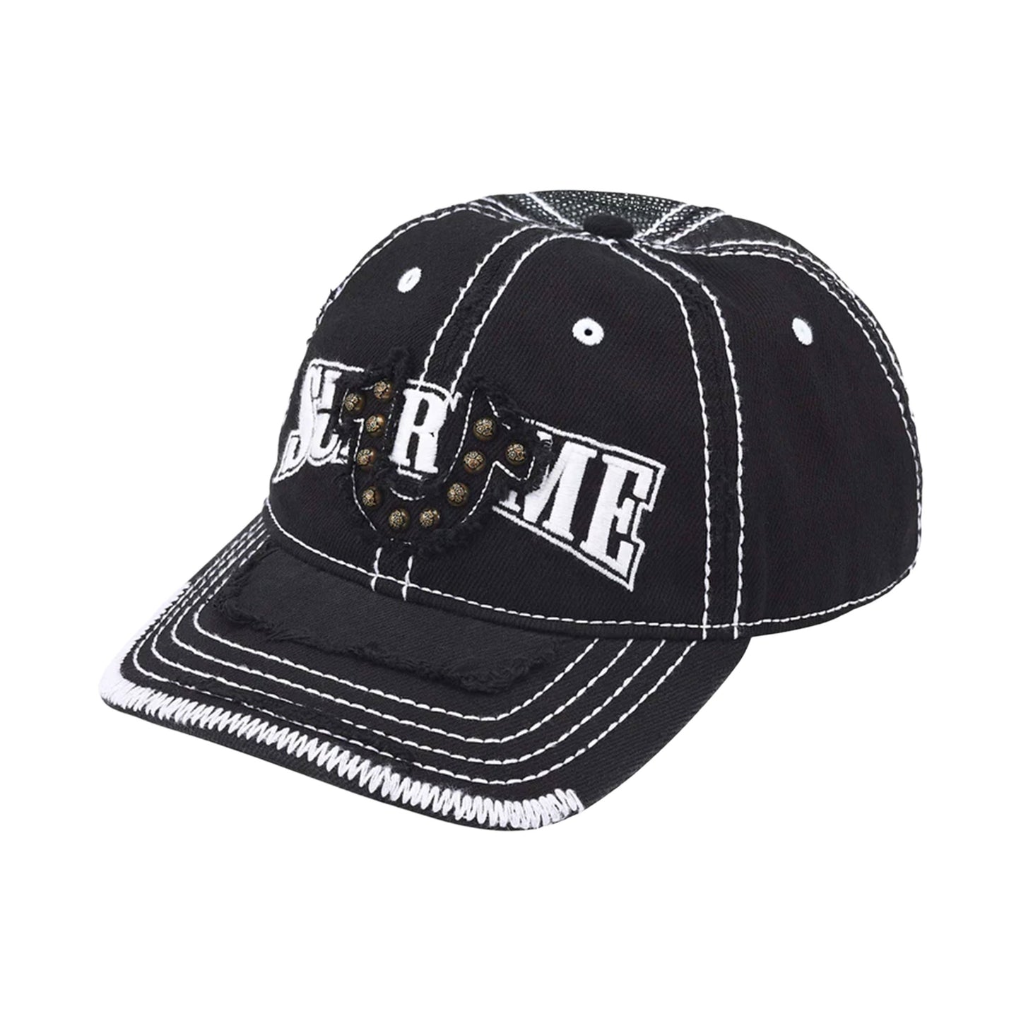 Supreme x Tru Religion mesh back 6-panel camo