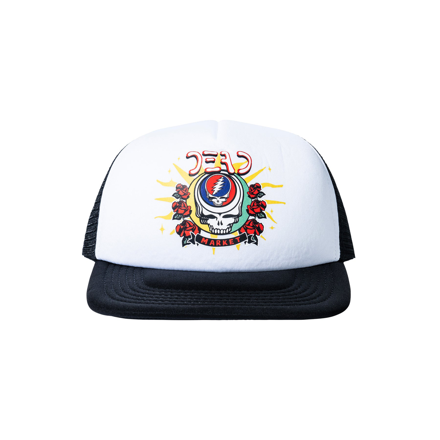 Market x Grateful Dead solar flare trucker hat