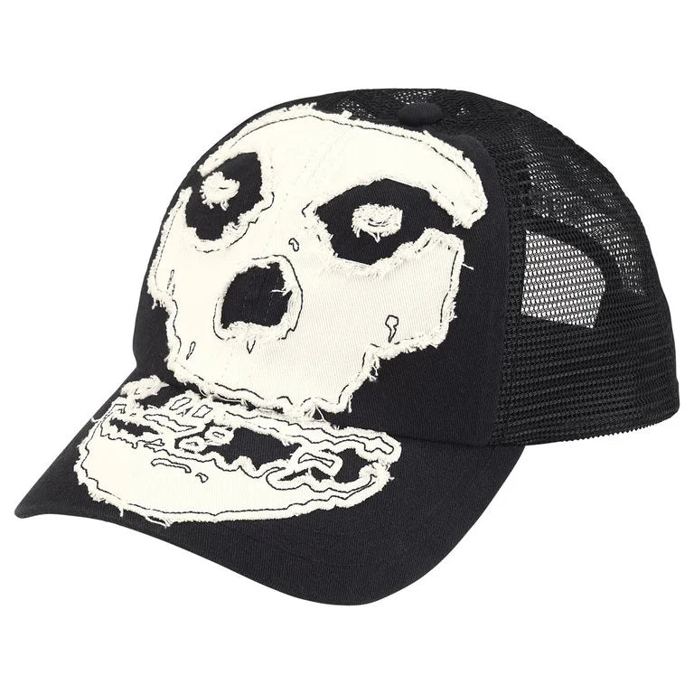 Supreme The Misfits Mesh Back 6 Panel Black