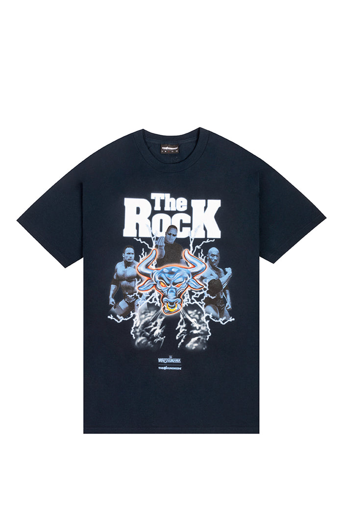 The Hundreds x WWE the rock tee