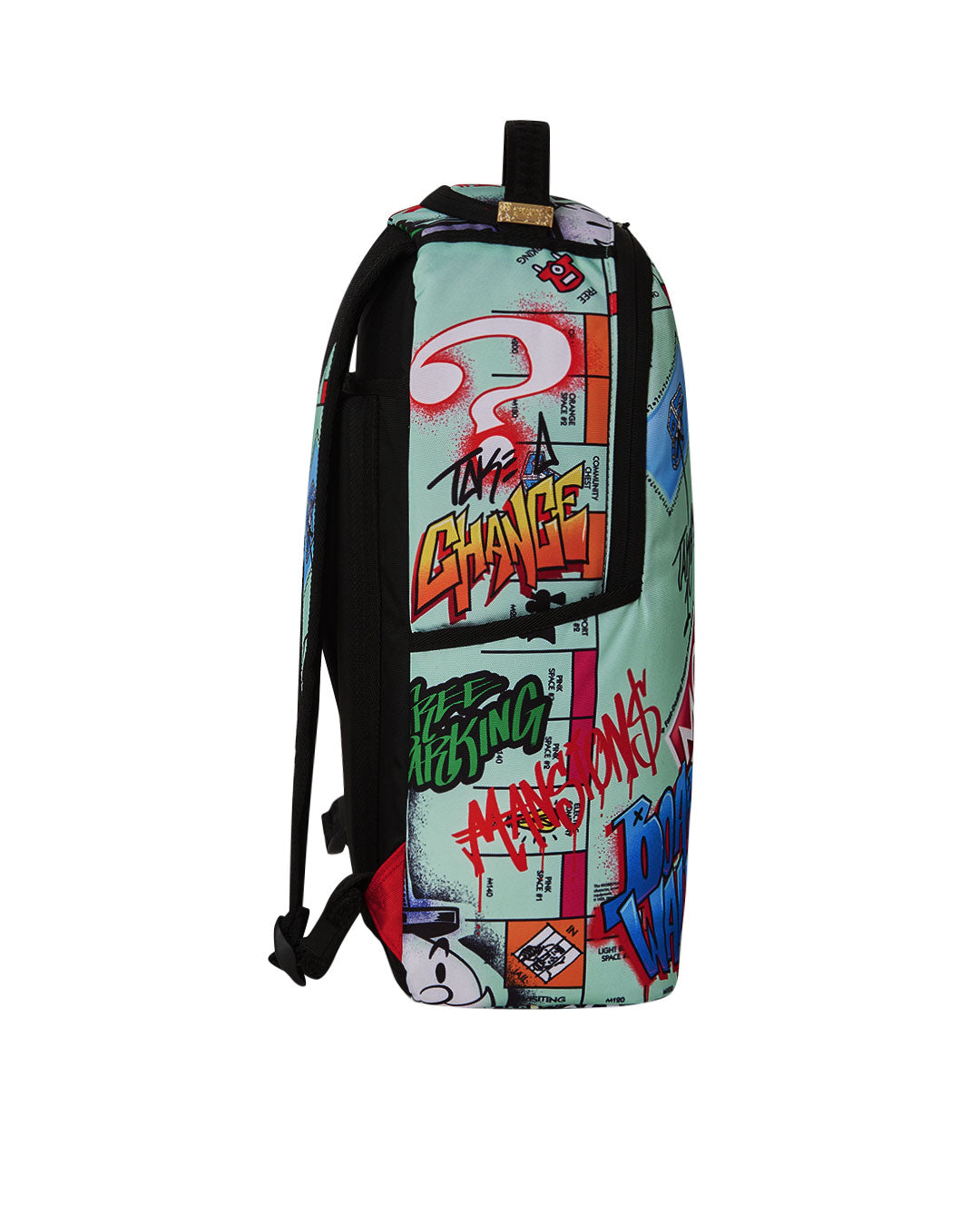 Sprayground Monopoly don’t pass go backpack