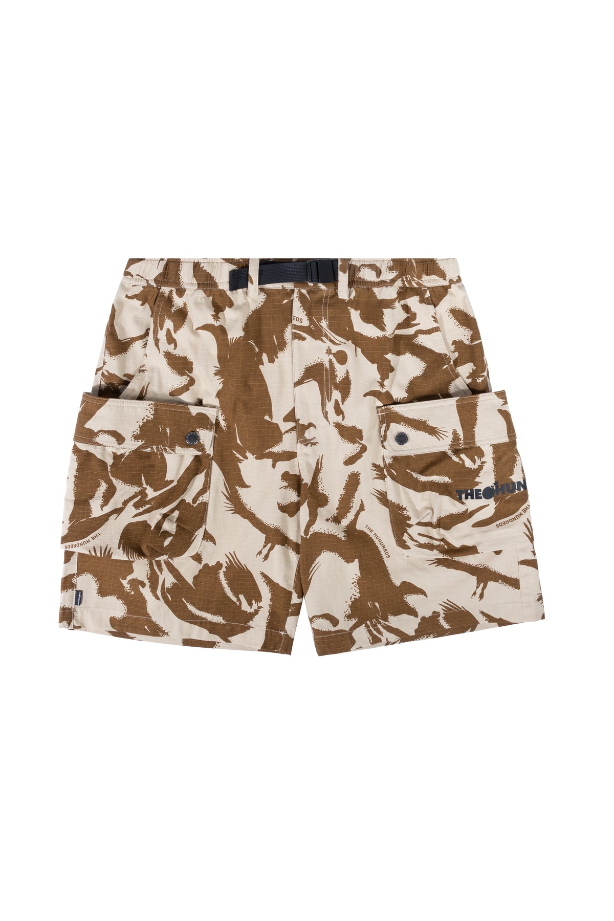 The Hundreds fatigue cargo shorts khaki