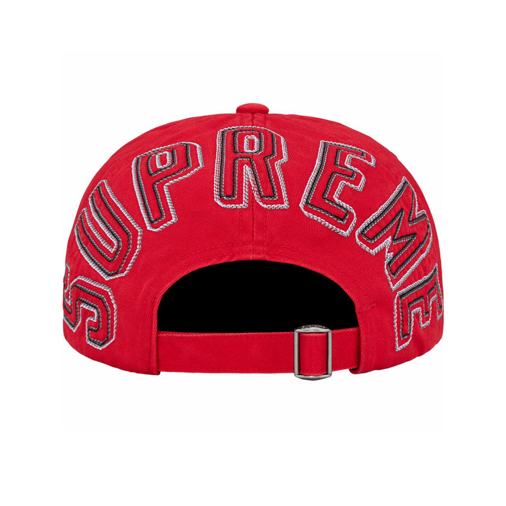 Supreme back arc 6-panel hat