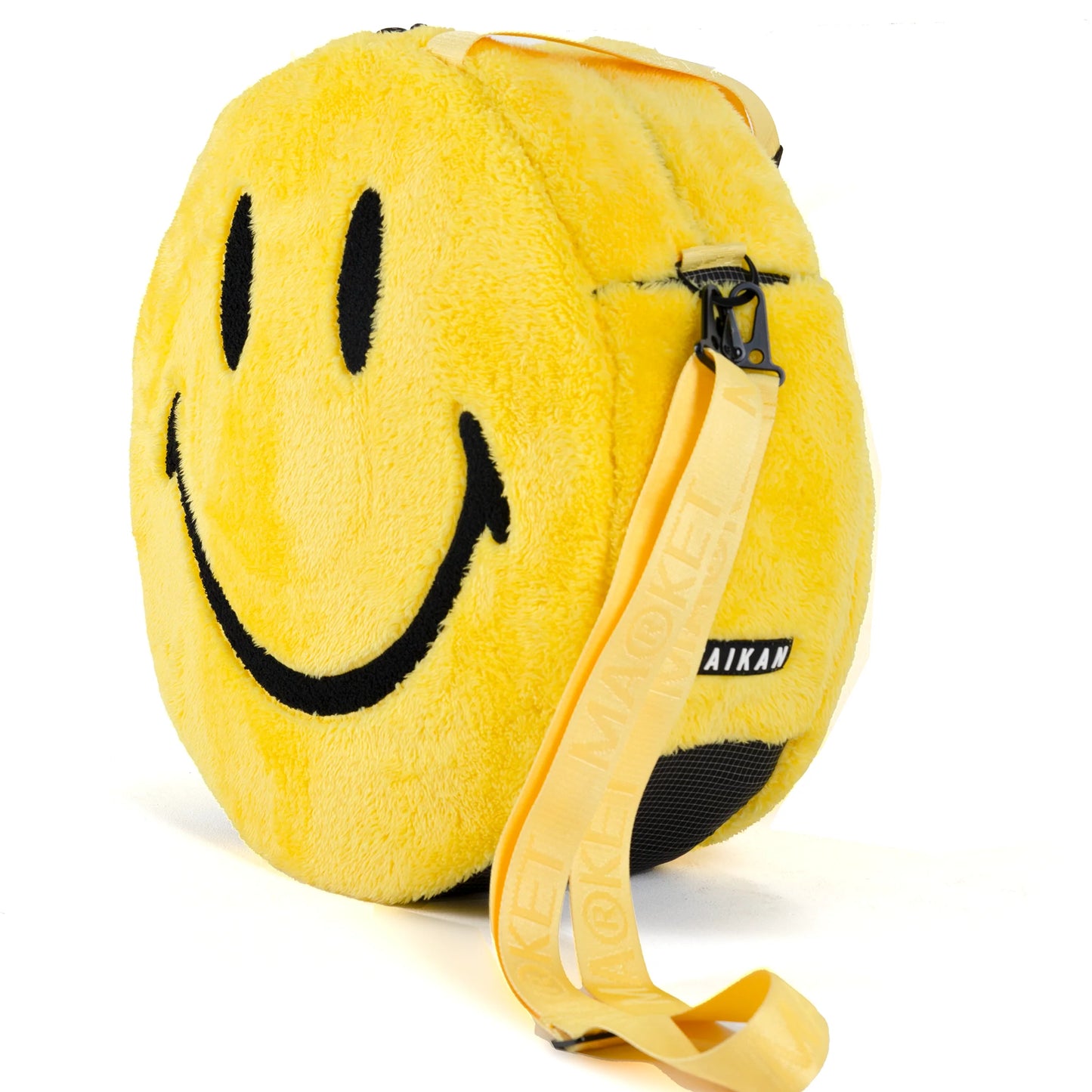 Market Smiley taikan sherpa tote bag