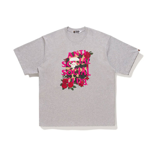 BAPE x ASSC tee #1 gray