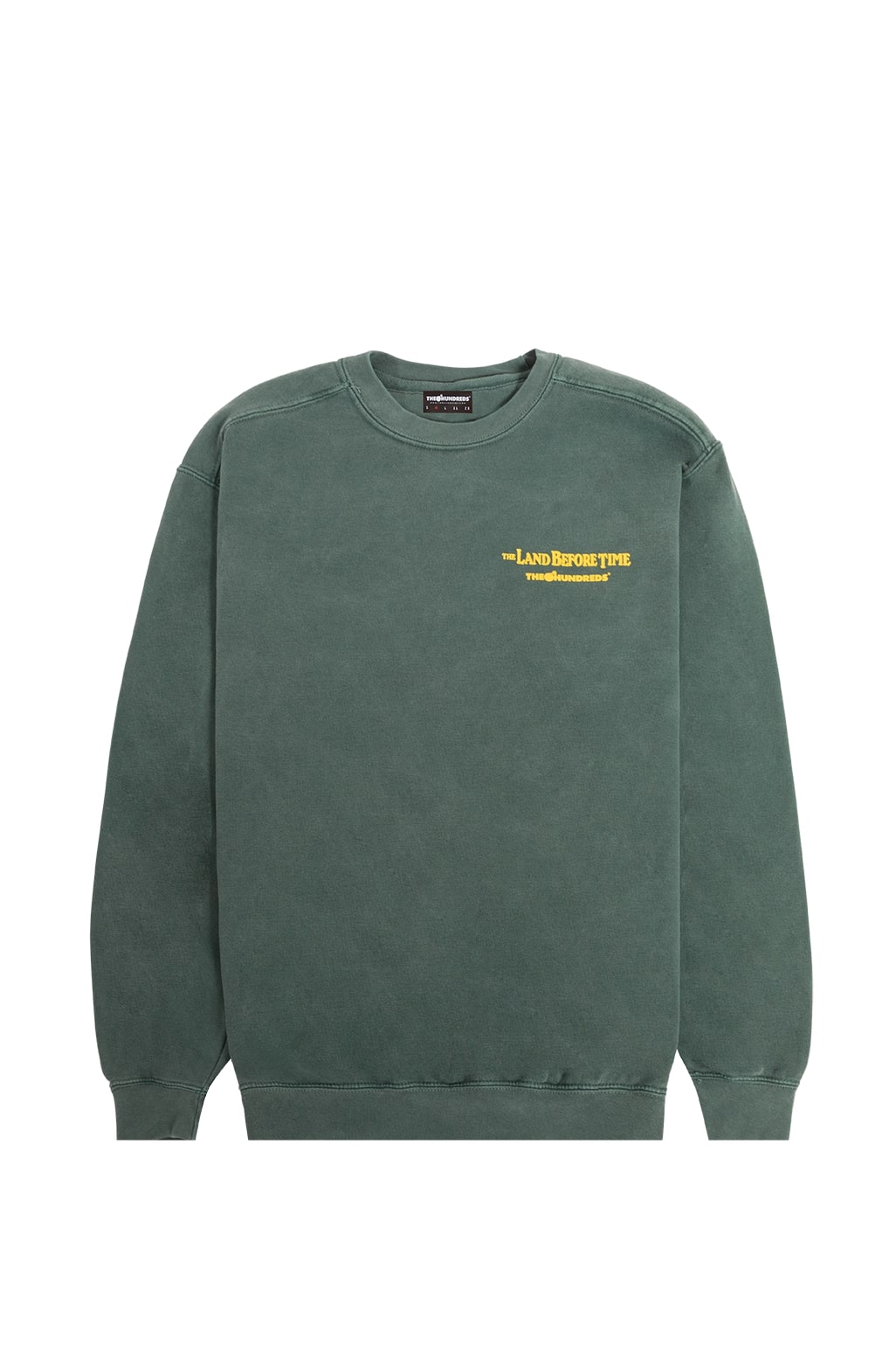 The Hundreds x Land Before Time little foot crewneck