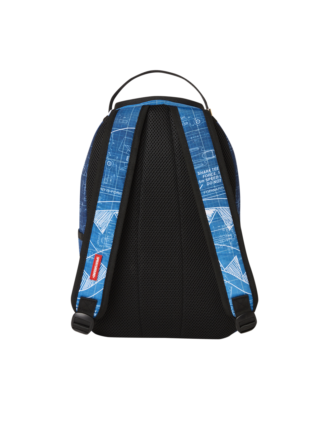 Sprayground mini schematic sharks backpack