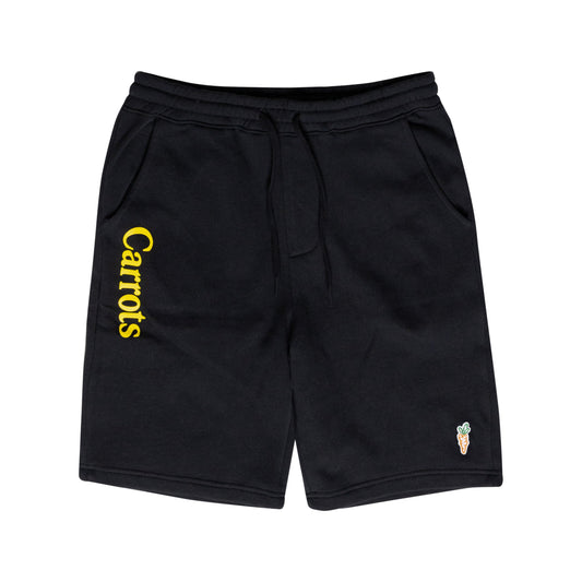 Carrots woodwork sweatshorts black