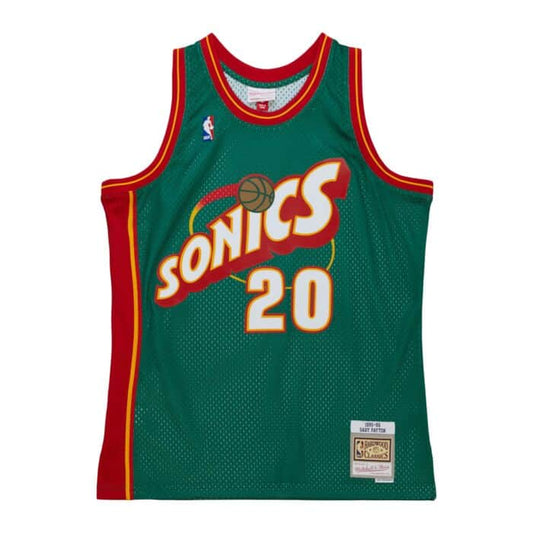 Seattle Super Sonics Gary Payton swingman jersey 1995-1996